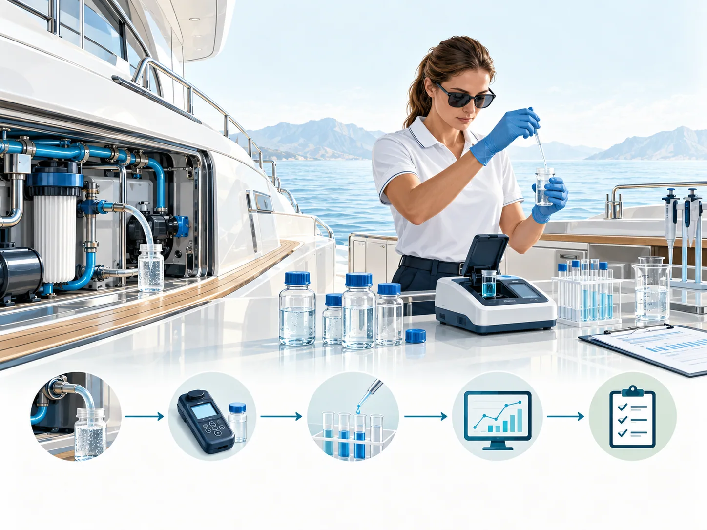 Illustration for Water Quality Testing & Laboratory Analysis